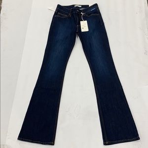 1DENIM WOMENS SLIM BOOTLEG FIT LA BREA W26